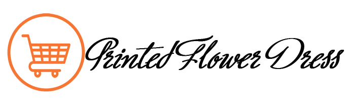 Printed Flower Dress