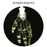 1m Halloween String Light Skeleton Hand LED Garland Holiday Decoration Battery Operated For Party Christmas JQ
