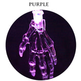 1m Halloween String Light Skeleton Hand LED Garland Holiday Decoration Battery Operated For Party Christmas JQ