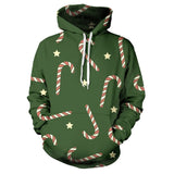 Christmas 3D Printed Sweatshirts Fashion Santa Pullover Snowflake Print O Neck Long Sleeve Casual Hoodies for Mens Clothing