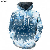 KYKU Santa Claus Hoodie Men Christmas Hoodies Xmas Snowman 3d Printed Sweatshirt Party Funny Mens Clothing Hooded Pullover New