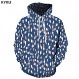 KYKU Santa Claus Hoodie Men Christmas Hoodies Xmas Snowman 3d Printed Sweatshirt Party Funny Mens Clothing Hooded Pullover New